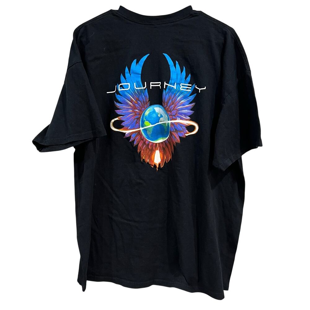 Journey Short Sleeve Black Band Graphic Tee Size XXL